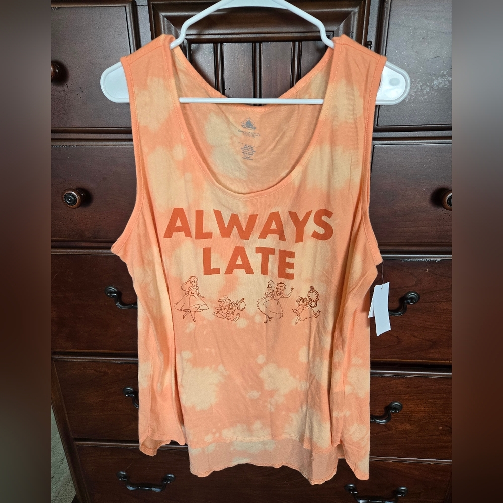Disney Tie-Dye Tank Top, Sz. 1X